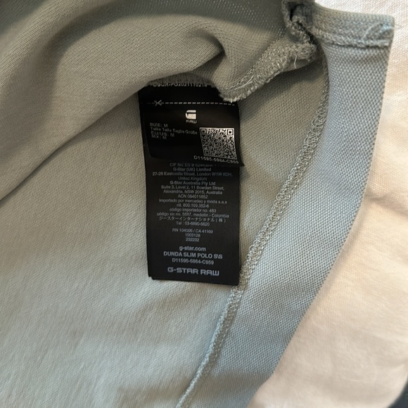 G-Star Dunda Slim Polo S/S - Cotton Stretch - Picture 5 of 8